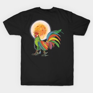 Punky Rooster at Sol Rise T-Shirt